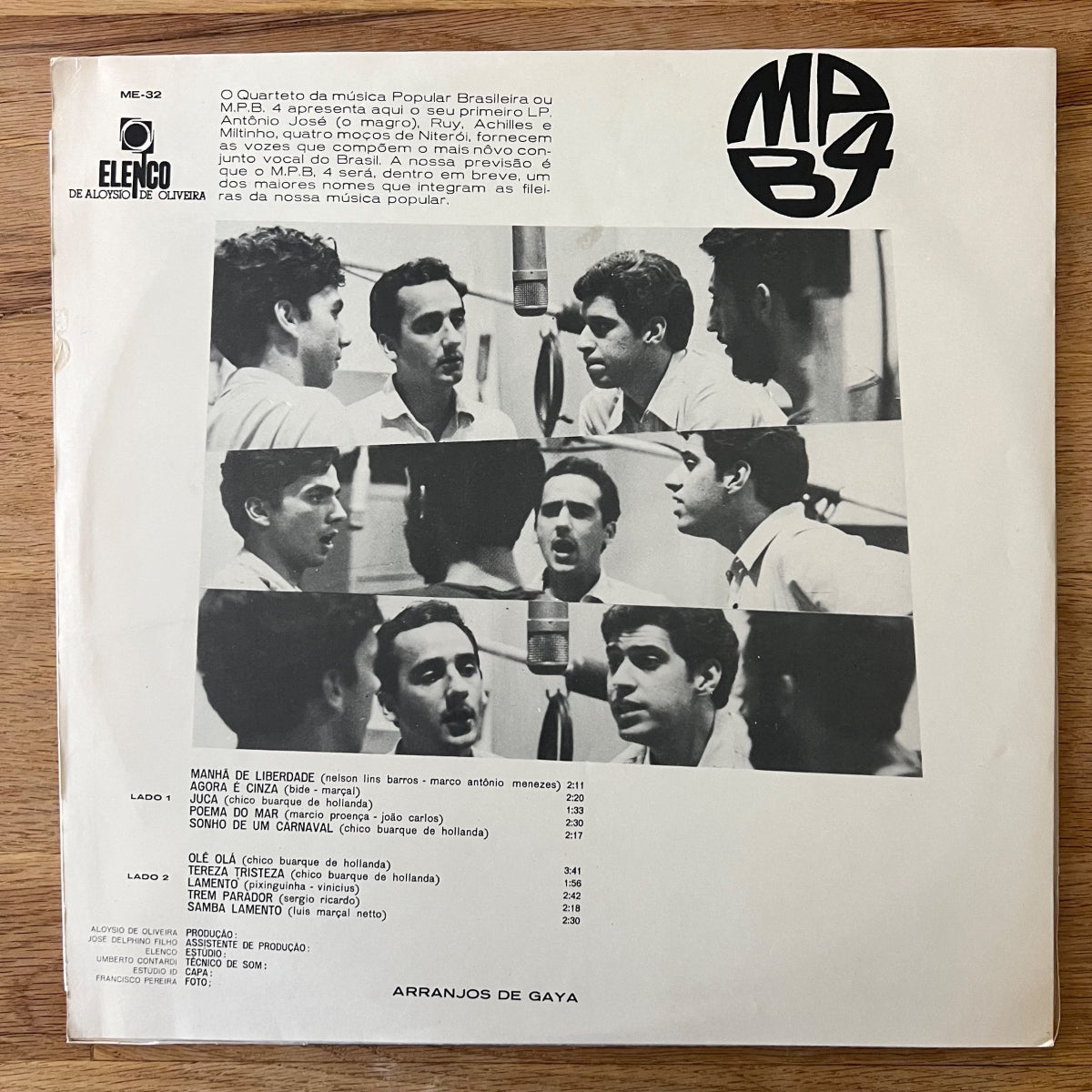 MPB4 - Same / 1. Brasil-Press. 1966 - (VG++/VG++)
