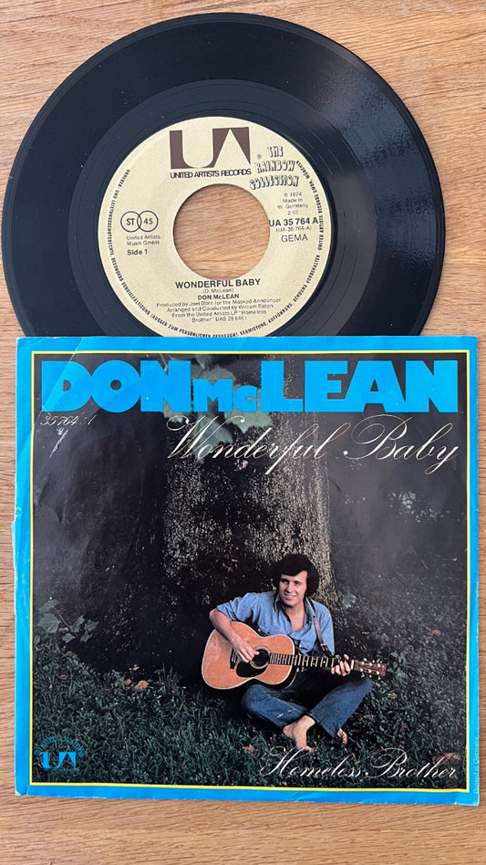 Don McLean - Wonderful Baby / 1. D-Press. 1974 - (M-/VG++)