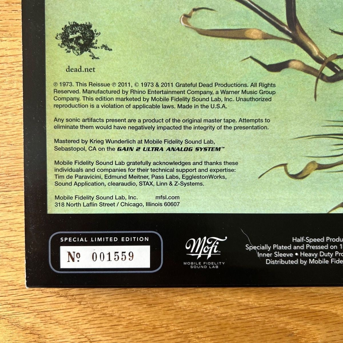 Grateful Dead - Wake Of The Flood / Audiophile MFSL 2011  - (Mint)