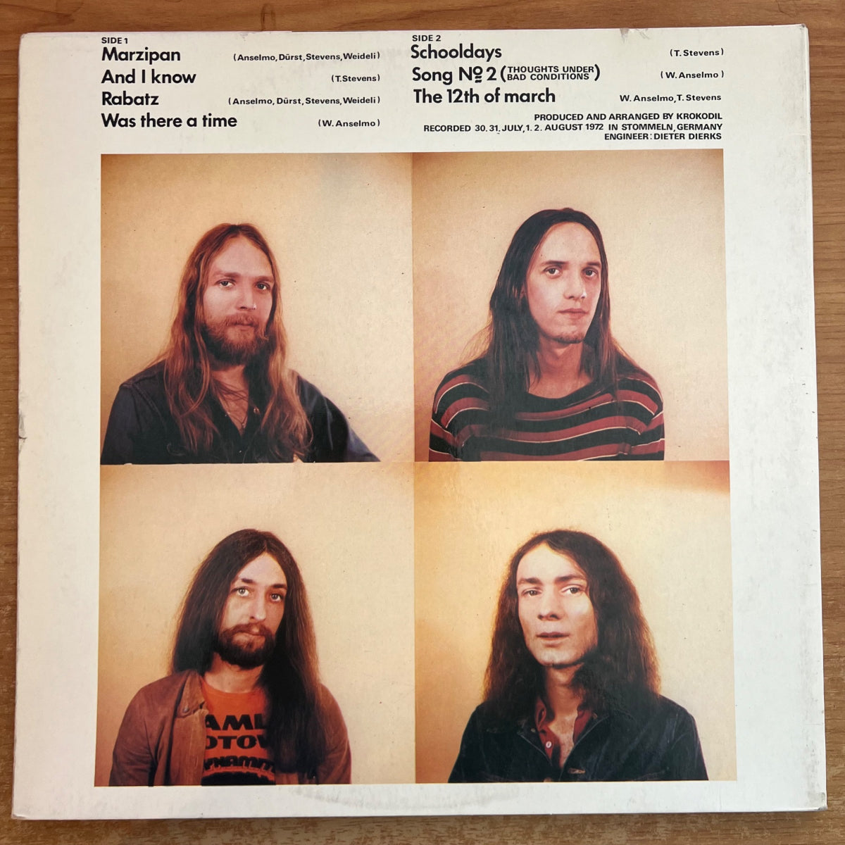 Krokodil - Getting Up For The Morning / 1. D-Press. 1972 - (VG++/VG++)
