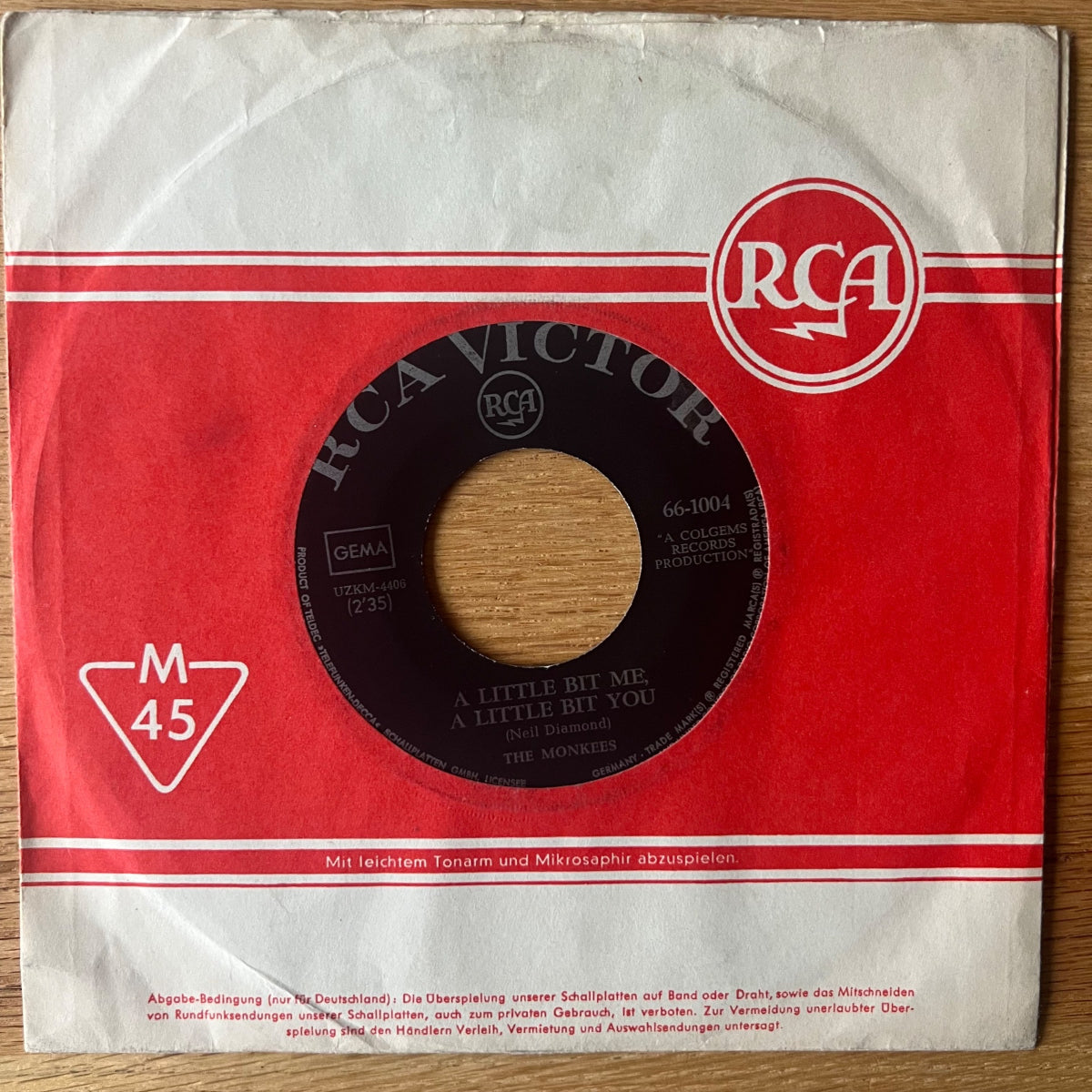 Monkees - The Girl I Knew Somewhere / 1. D-Press. 1967 - (VG++/VG+)