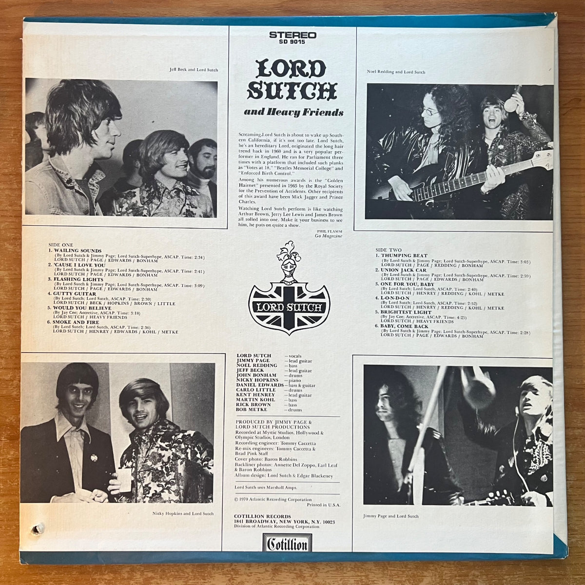 Lord Sutch & Heavy Friends - Same / 1. US-Press. 1970