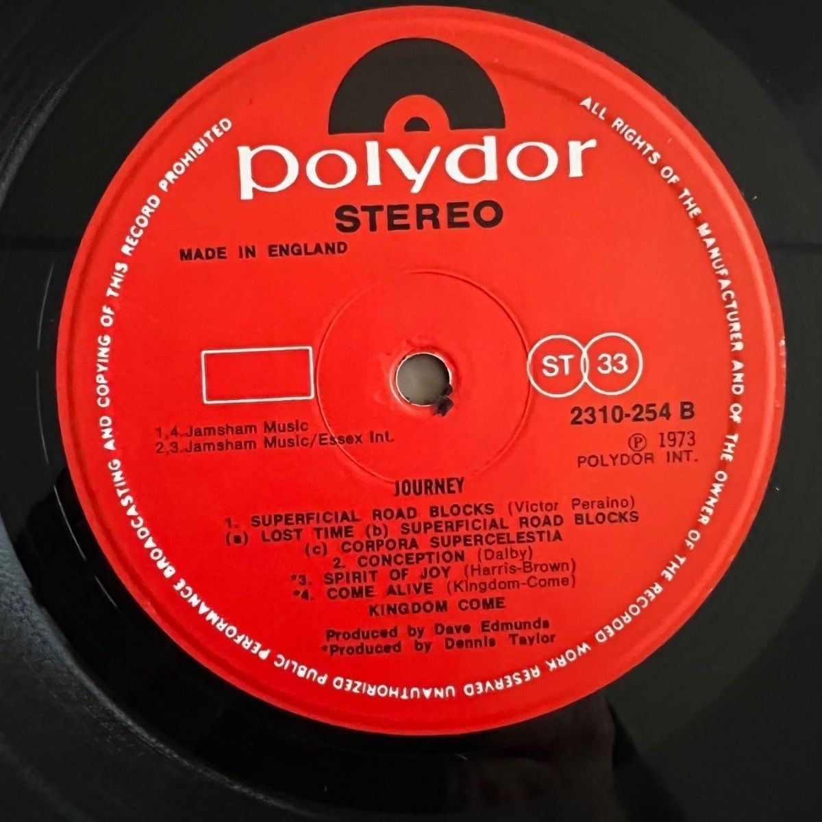 Kingdom Come - Journey / 1. UK-Press. 1973 - (M-/M-)