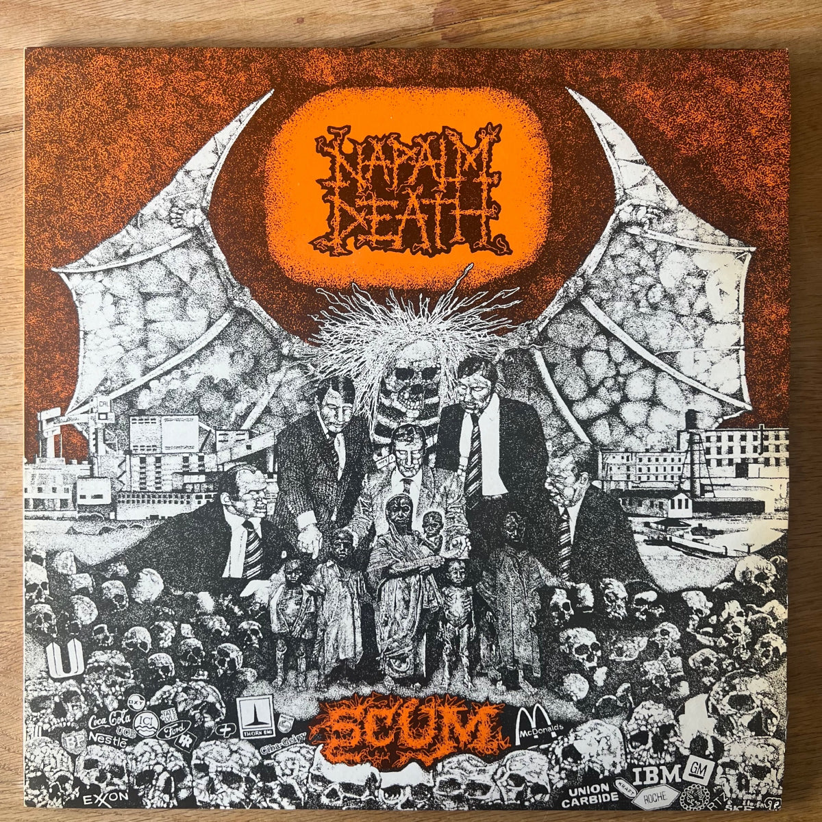 Napalm Death - Scum / 1. UK-Press. 1987 - (M-/M-)