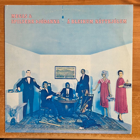 Megas & Spilverk Pjodanna - A Bleikum Kattkjolum / Island/NL-Press. RE - (VG+/VG+)