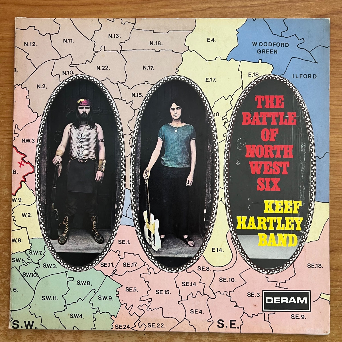 Keef Hartley Band - The Battle Of North West Six / 1. UK-Press. 1969 - (VG++/VG++)