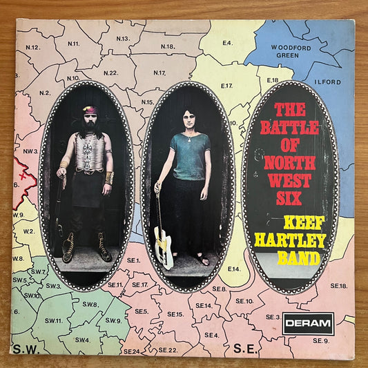 Keef Hartley Band - The Battle Of North West Six / 1st UK Press. 1969 - (VG++/VG++)