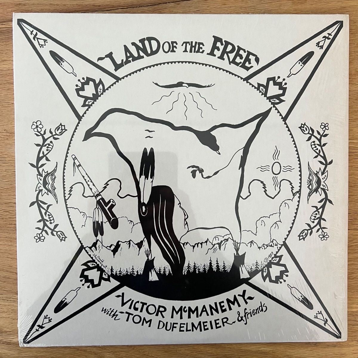 Victor McManemy & Tom Dufelmeier - Land Of The Free / 1. US-Press. 1983 - (M-/M-)