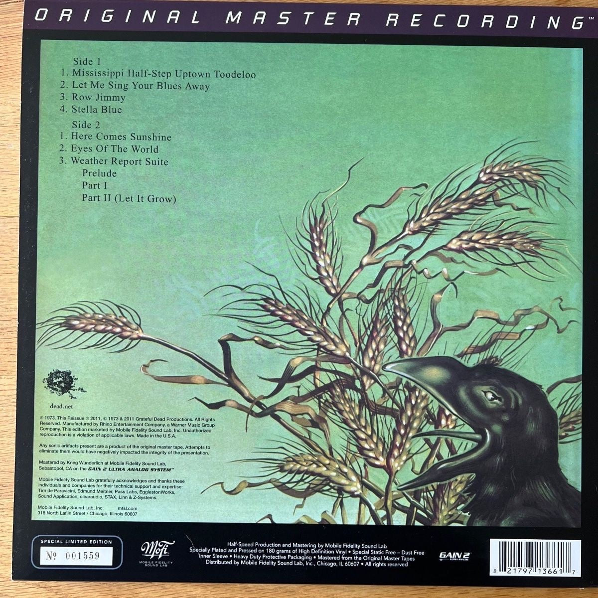 Grateful Dead - Wake Of The Flood / Audiophile MFSL 2011  - (Mint)