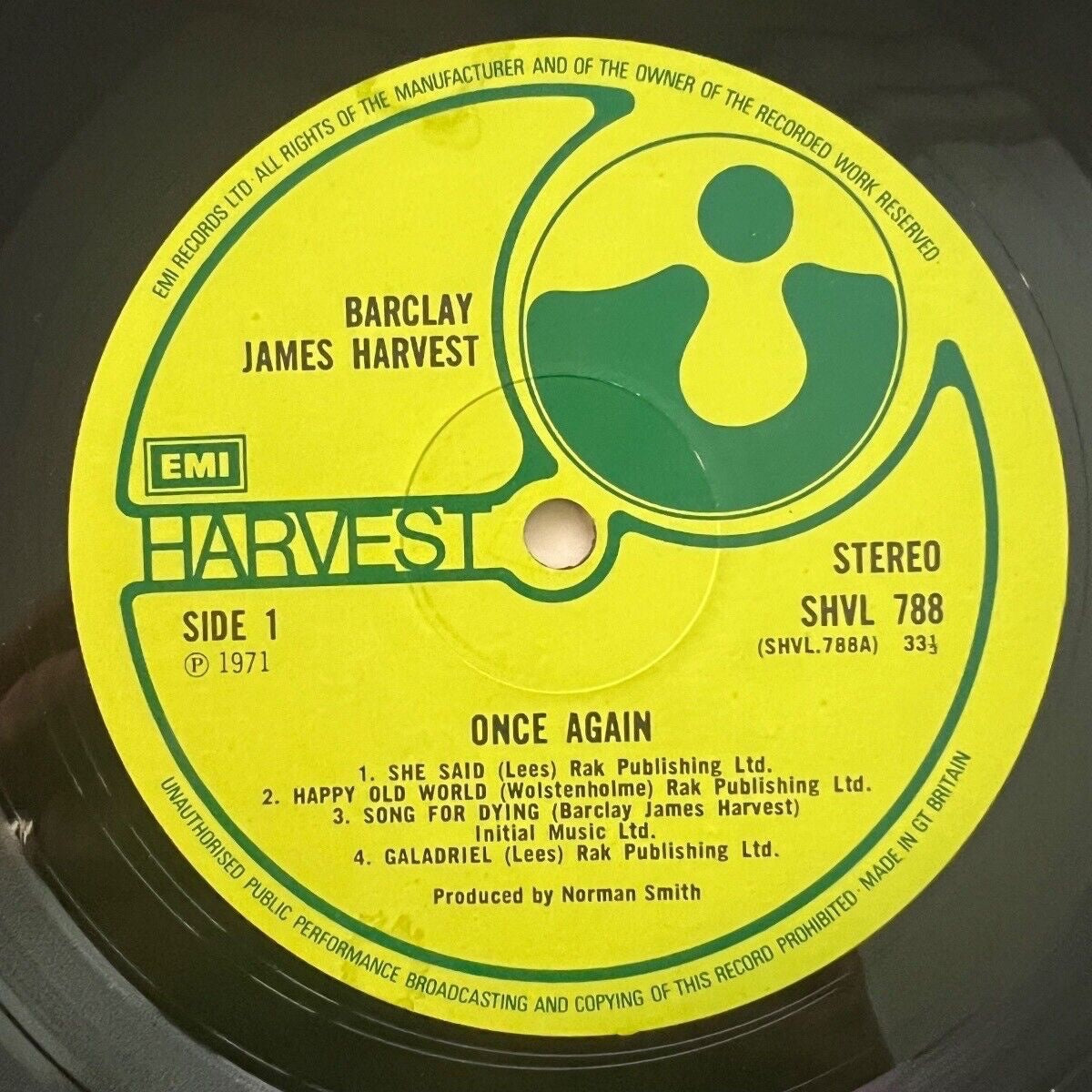 Barclay James Harvest - Once Again / 1. UK-Press. 1971 - (VG++/VG++)