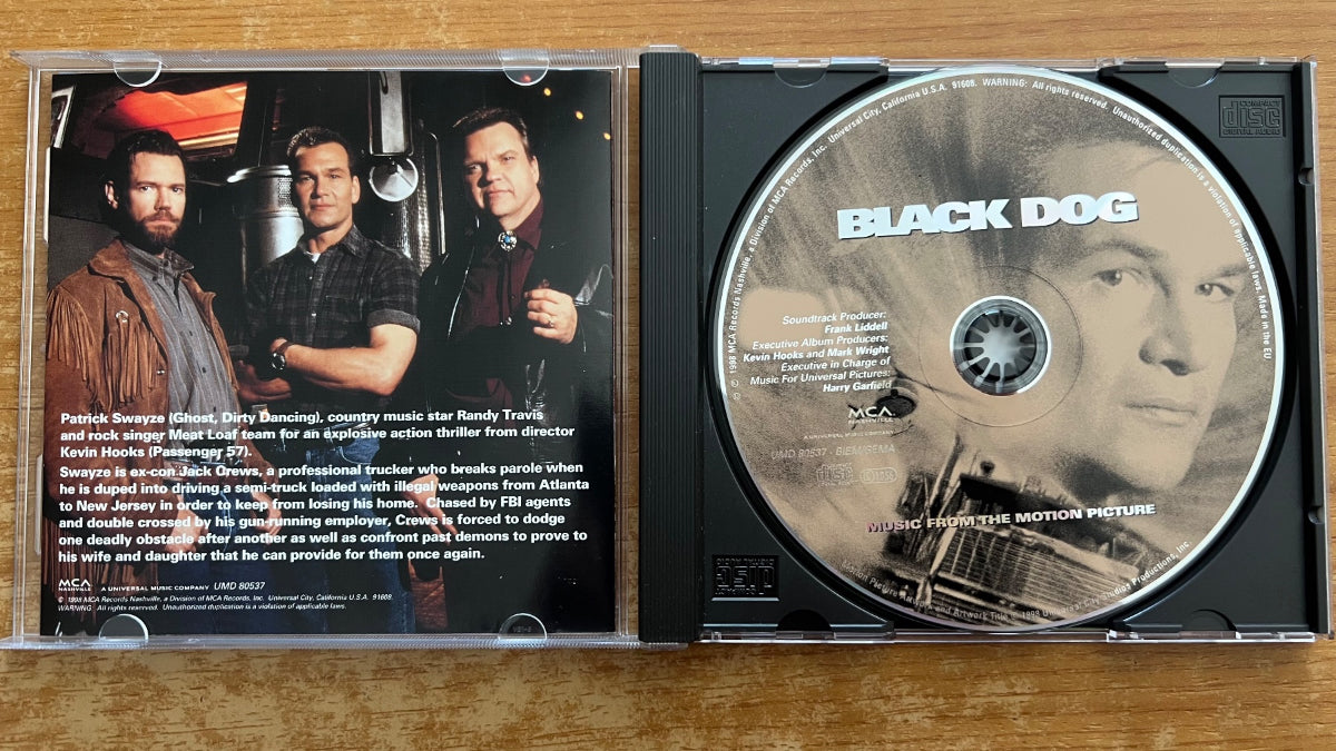 Various - Black Dog (Soundtrack) / CD - 1. EU-Press. 1998 - (M-/M-)