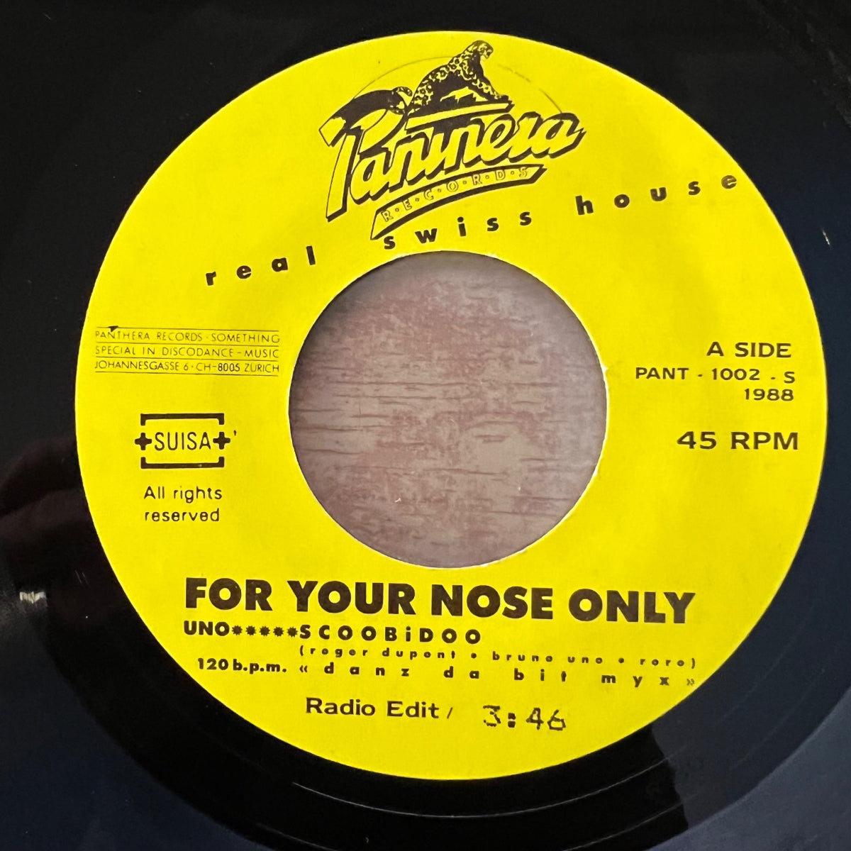 For Your Nose Only (F.Y.N.O.) - Scoobidoo / 1. Swiss-Press. 1988 - (VG+/VG++)