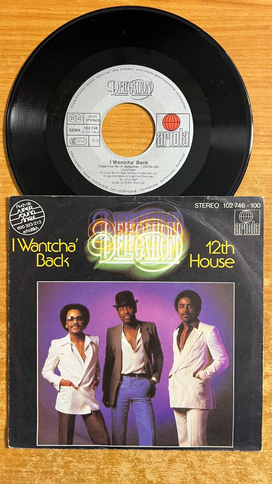 Delegation - I Wantcha' Back / 1. D-Press. 1981 - (VG+/VG+)