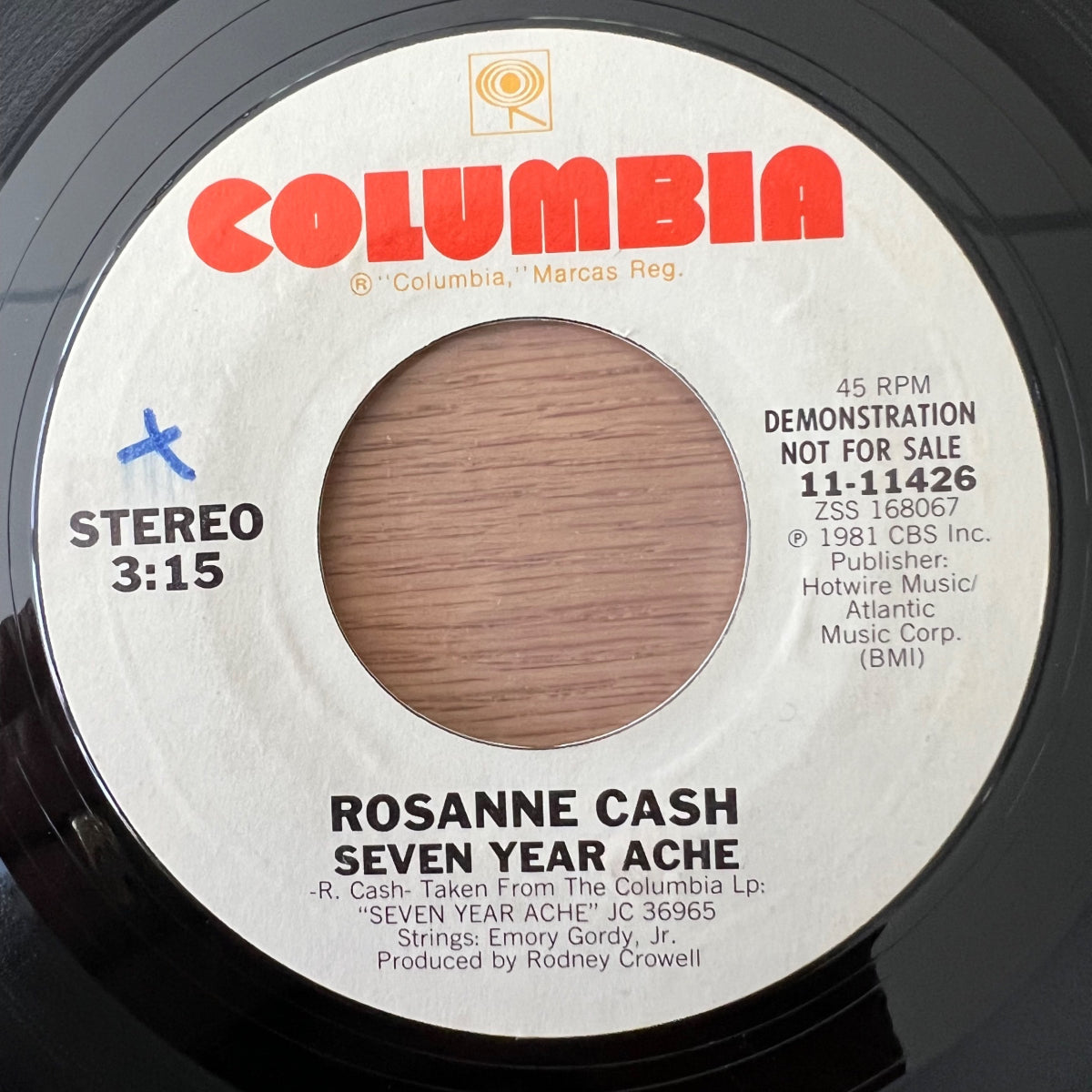 Rosanne Cash - Seven Year Ache / US-Promo 1981 - (VG++/Neutral)