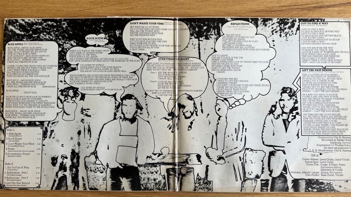 Gift - Blue Apple // 1. D-Press. 1974 - (VG+/VG)