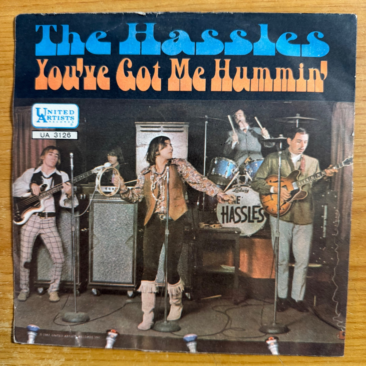 Hassles - You've Got Me Hummin' / 1. Italy-Press. 1967 - (VG+/VG++)