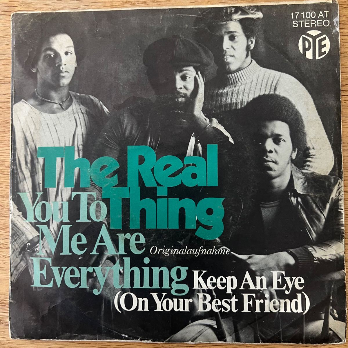 Real Thing - You To Me Are Everything / 1. D-Press. 1976 - (VG+/VG)