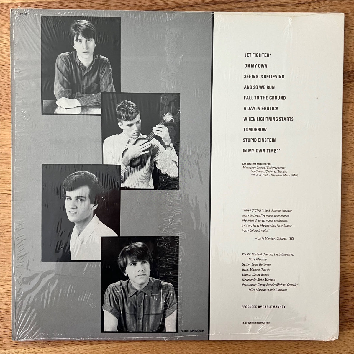 Three O'Clock - Sixteen Tambourines / 1. US-Press. 1983 - (M-/M-)