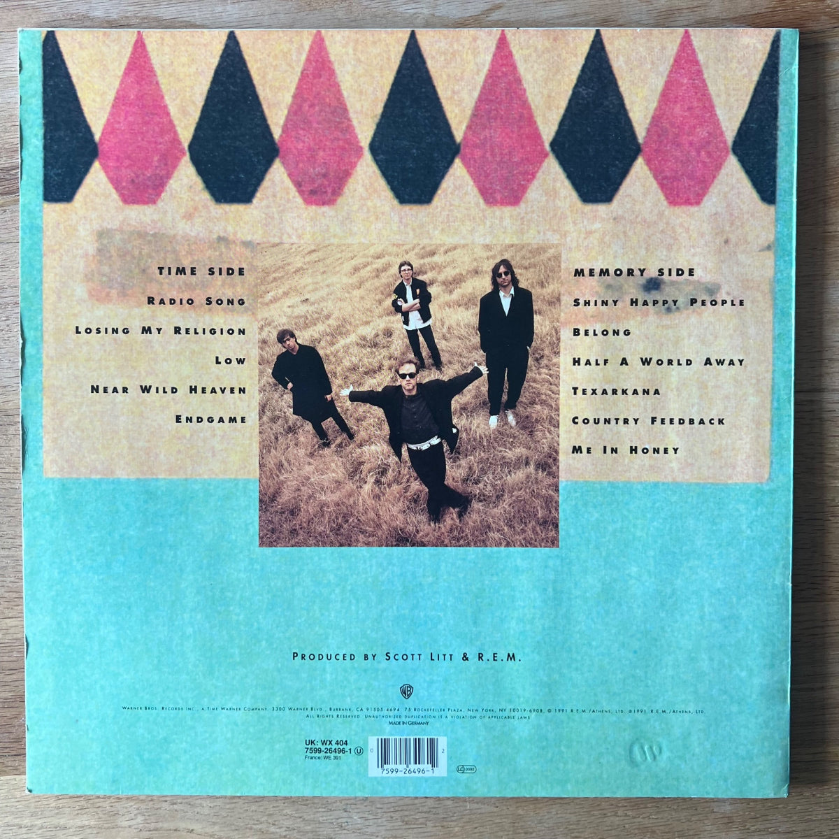REM - Out Of Time / 1ère édition européenne. 1991 - (M-/VG++)