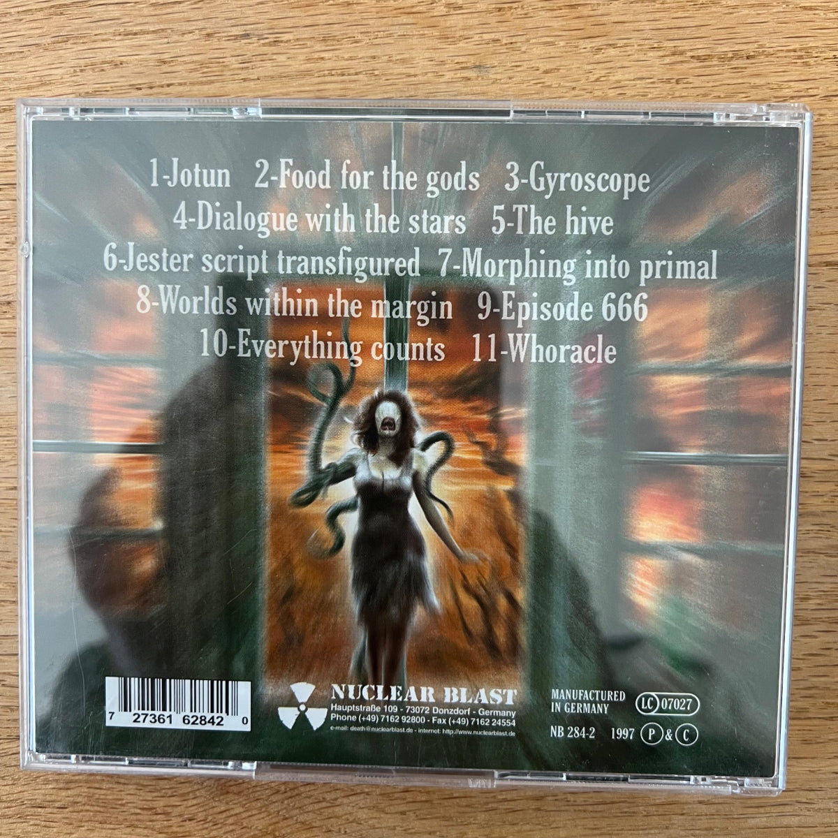 In Flames - Whoracle / CD - 1. D-Press. 1997 - (M-/M-)