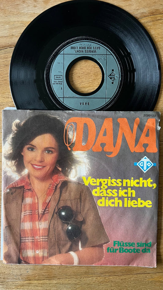 Dana - Vergiss Nicht Dass ich Dich Liebe / 1. D-Press. 1975 - (VG++/VG++)