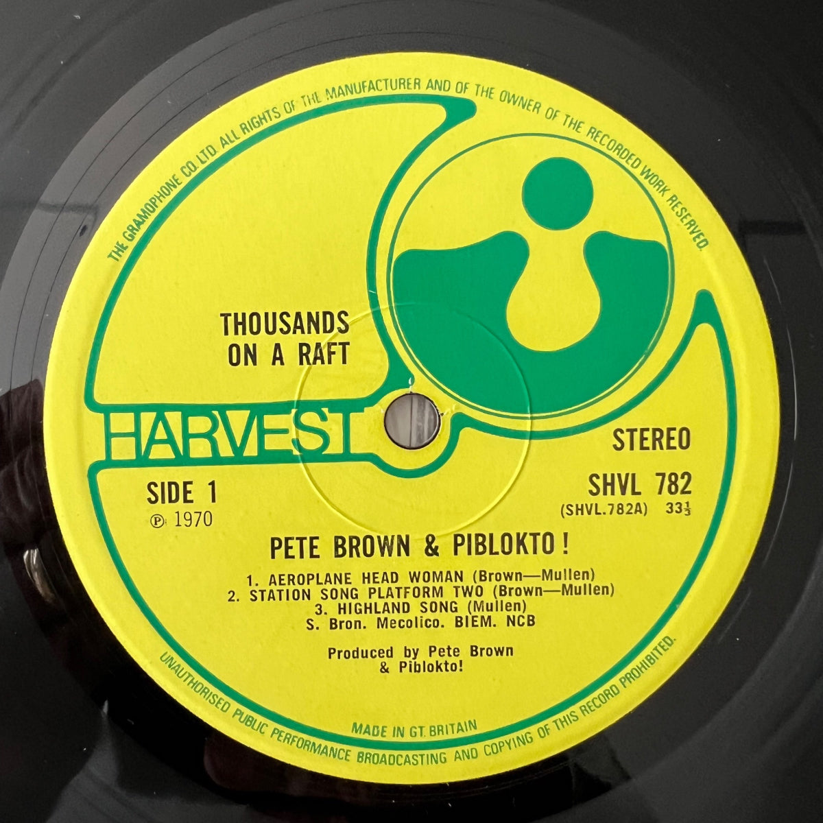 Pete Brown & Piblokto! / 1. UK-Press. 1970 - (M-/VG++)