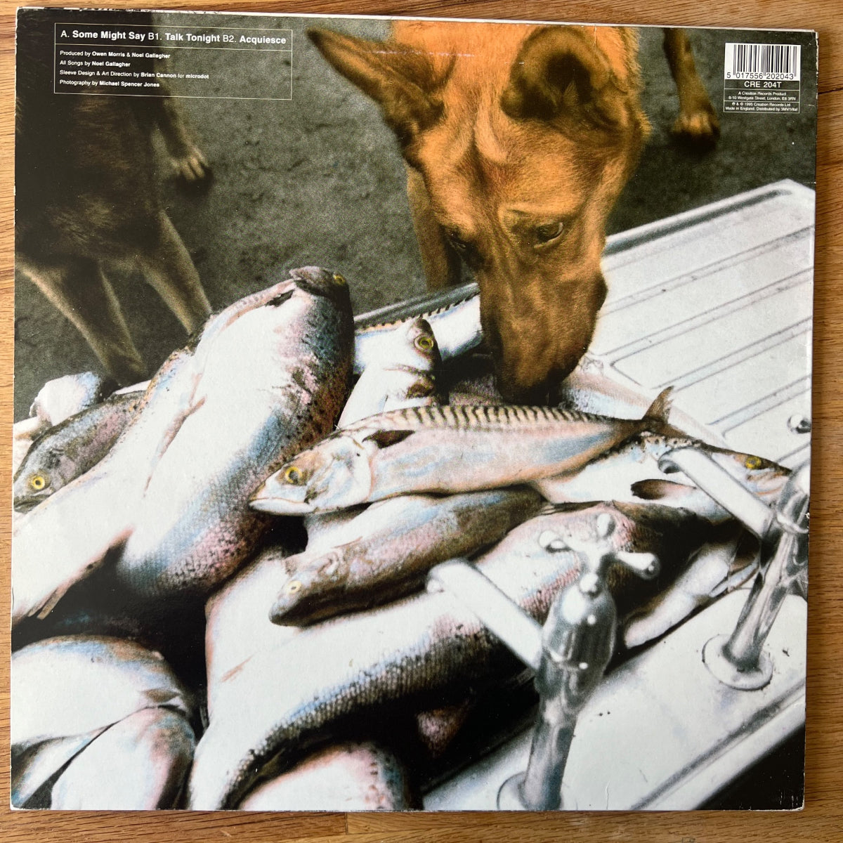 Oasis - Some Might Say / 12" Maxi - 1. UK-Press. 1995 - (M-/M-)