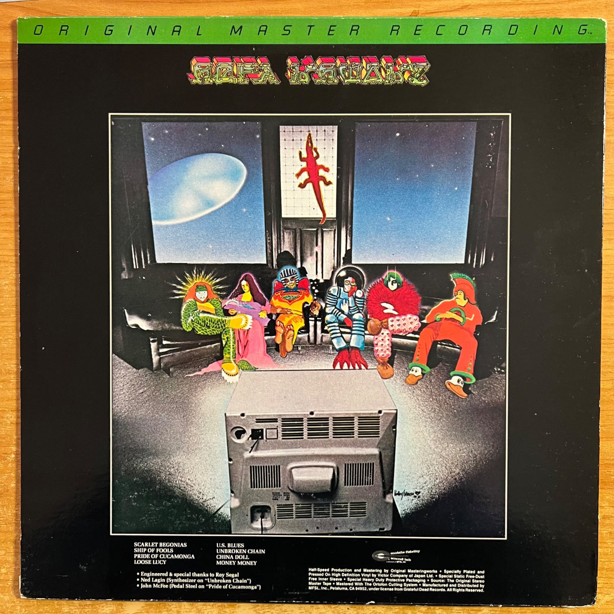 Grateful Dad - From The Mars Hotel / Audiophile Press. 1984 - (M-/VG++)