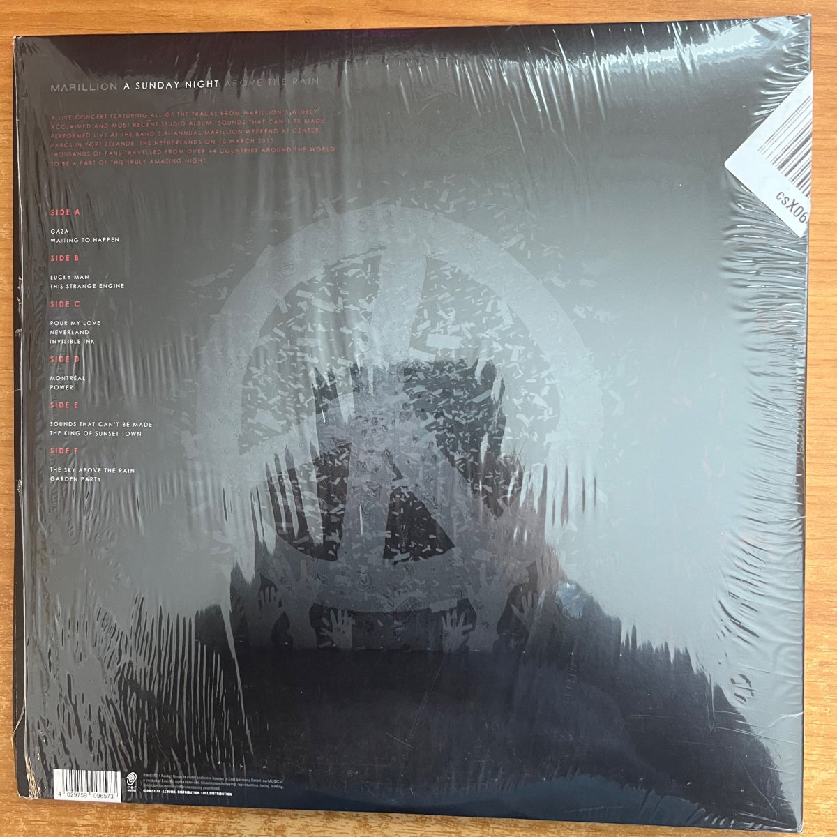 Marillion - A Sunday Night Above The Rain / 3 LP - 1.EU 2014 - (Mint & Sealed)