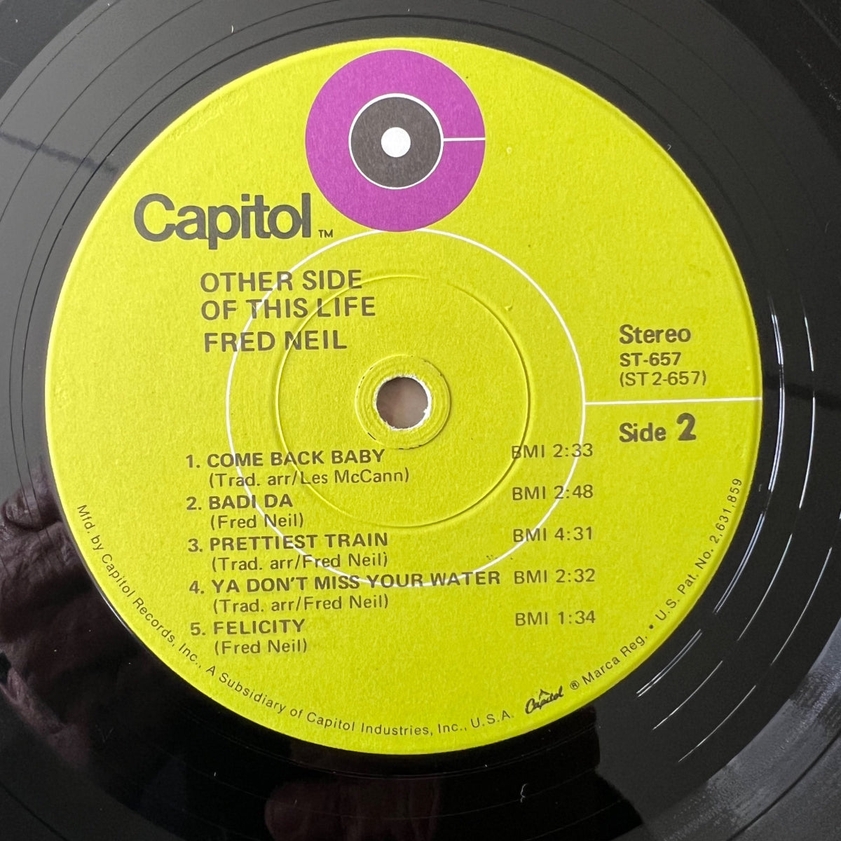 Fred Neil - Other Side Of This Life / 1. US-Press. 1971 - (M-/VG+)