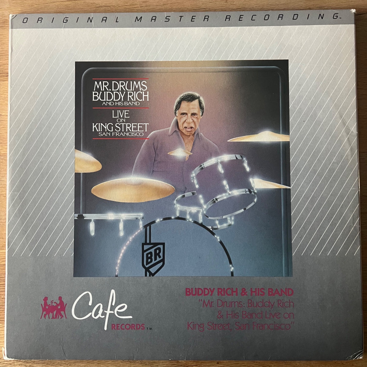 Buddy Rich & His Band - Live On King Street / Audioph. MFSL 1986 - (M-/VG+)