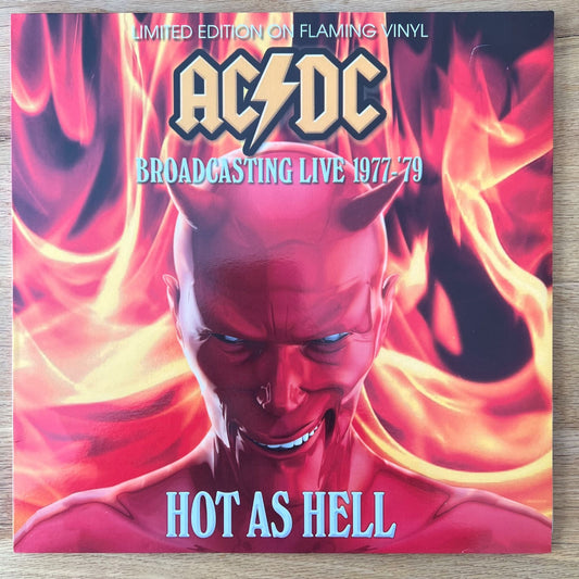 AC/DC - Hot As Hell / 1. Czech-Press. 2016 - Red Vinyl (Mint/Mint)