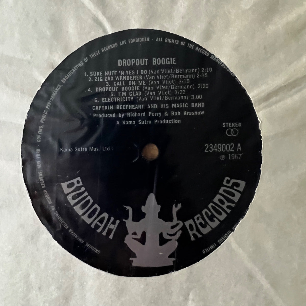 Captain Beefheart &amp; His Magic Band - Dropout Boogie/ UK Press. 1970 - (M-/VG++)