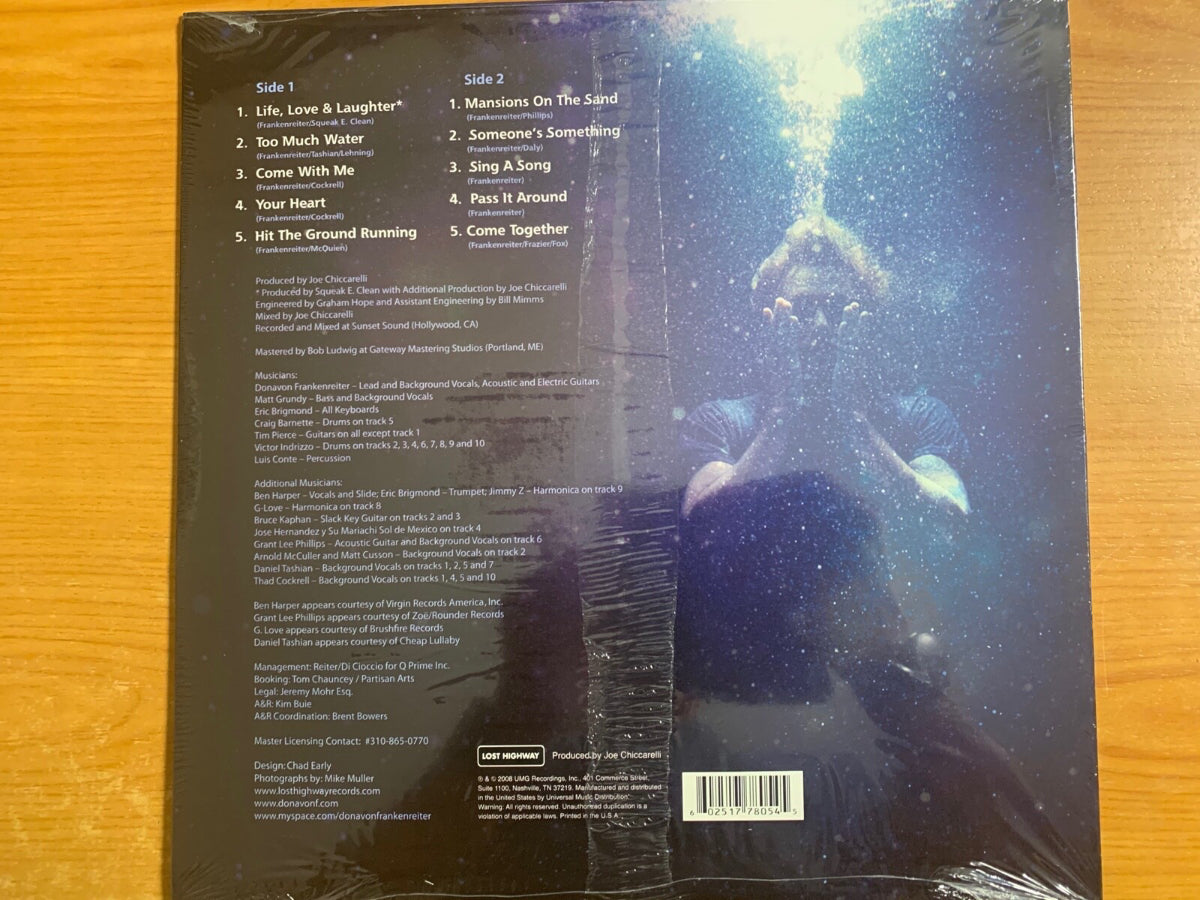 Donavon Frankenreiter - Pass It Around / 1st US Press. 2008 - (Mint &amp; Sealed)