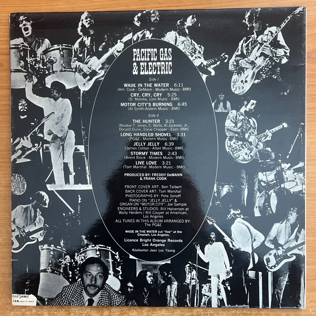 Pacific Gas & Electric - Get It On / France-Press. RE von 1969 - (M-/VG++)