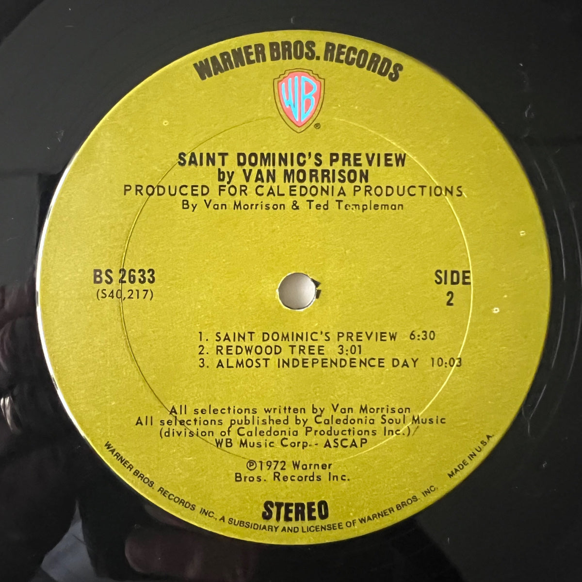 Van Morrison - Saint Dominic's Preview / 1. US-Press. 1972 - (M-/M-)