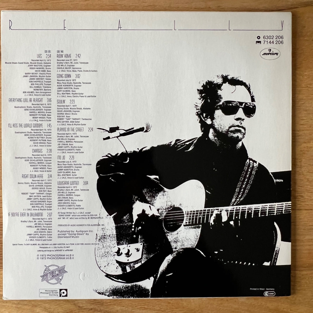 JJ Cale - Really / D-Press. 1982 - (M-/VG++)