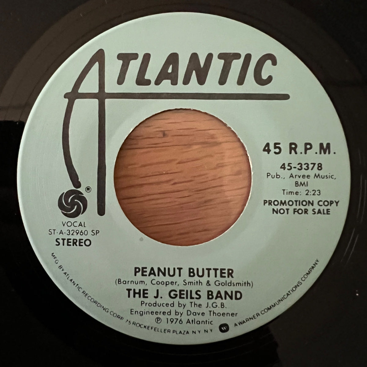 J. Geils Band - Peanut Butter / US-Promo 1976 - (VG++/Neutral)