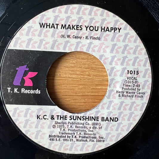 K.C. & The Sunshine Band - That's The Way (I Like It) / 1. US-Press. 1975 - (VG+/Neutral)