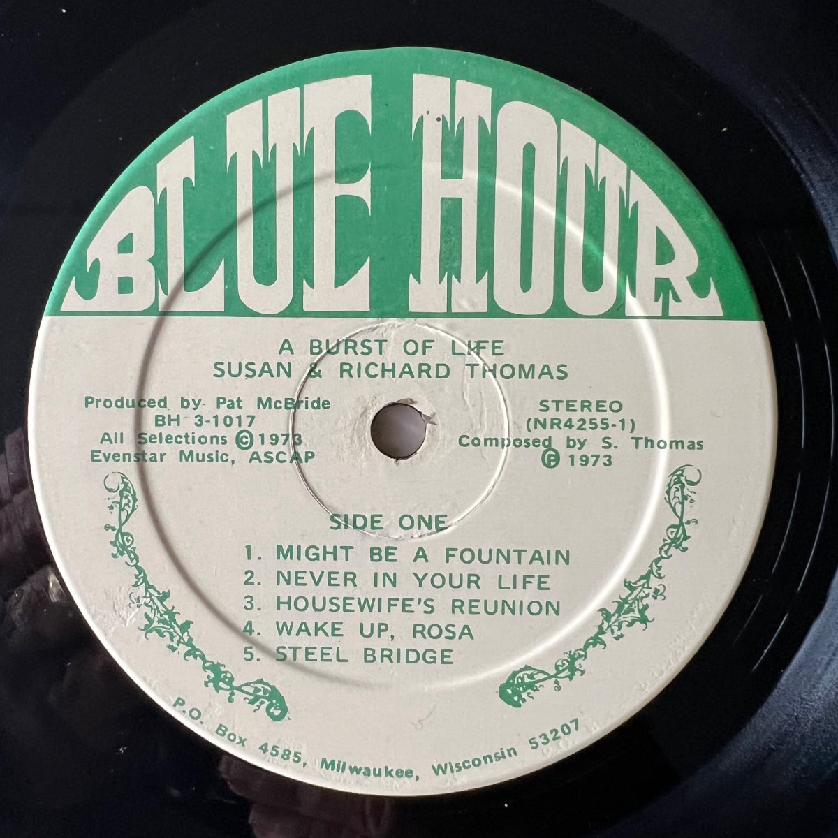 Susan & Richard Thomas - A Burst Of Life / 1. US-Press. 1974 - (M-/VG+)