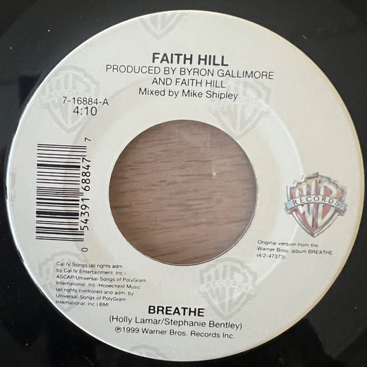 Faith Hill - Breathe / 1. US-Press. 2000 - Juke Box Edition - (M-/Neutral)