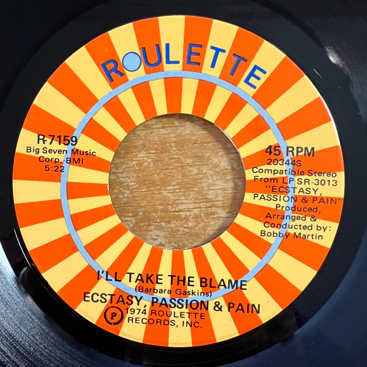 Ecstasy, Passion & Pain - Ask Me / 1. US-Press. 1974 - (M-/Neutral)