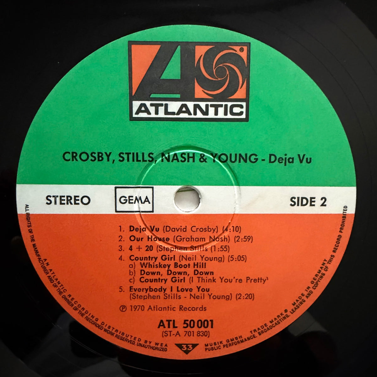 Crosby, Stills, Nash & Young - Deja Vu / D-Press. RE -. (VG++/VG++)