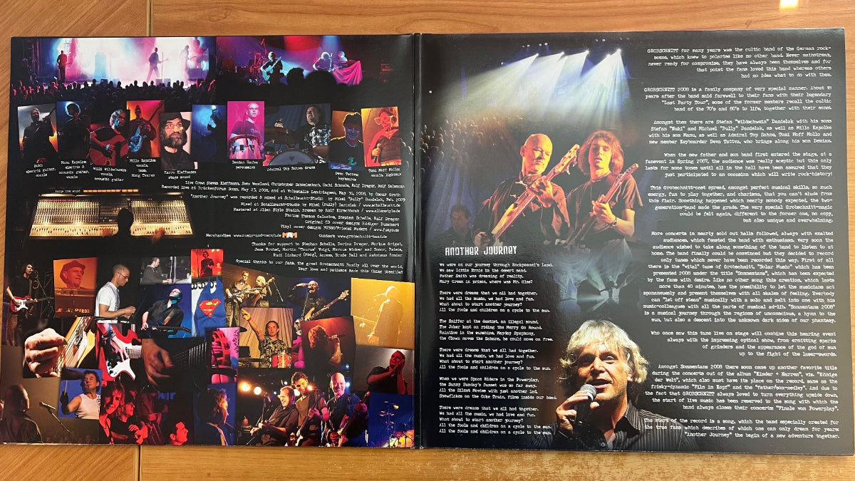 Grobschnitt - 2008 Live / 2 LP - 1st German Pressing 2009 - Cover signed by all members - (Mint)