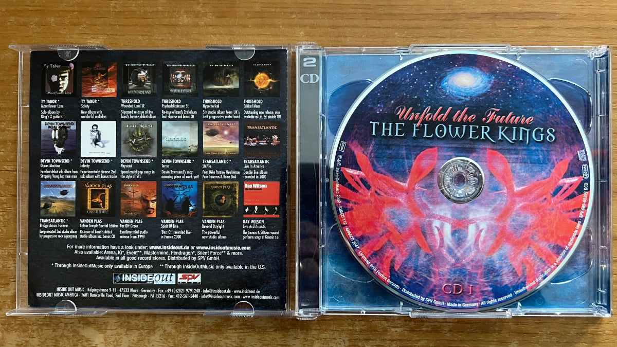 Flower Kings - Unfold The Future / 2 CD - 1. D-Press. 2002 - (M-/M-)