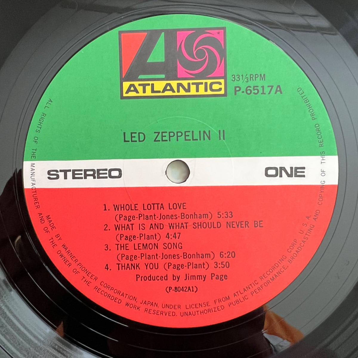 Led Zeppelin - II / Japan-Press. 1979 - (M-/M-)