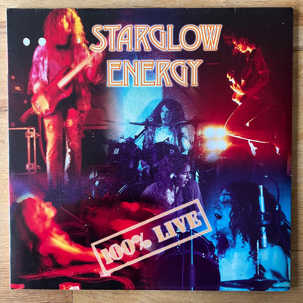 Starglow Energy - 100% Live / 1. Swiss 1996 - Cover Signiert von allen Band-Mirgliedern - (M-/M-)