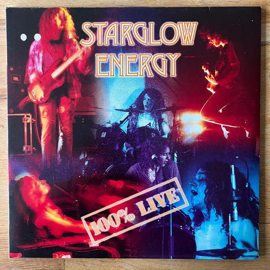 Starglow Energy - 100% Live / 1. Swiss 1996 - Cover Signiert von allen Band-Mirgliedern - (M-/M-)