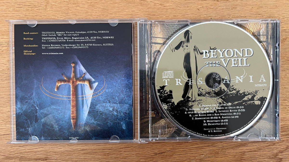 Tristania - Beyond The Veil / CD -1. EU-Press. 1999