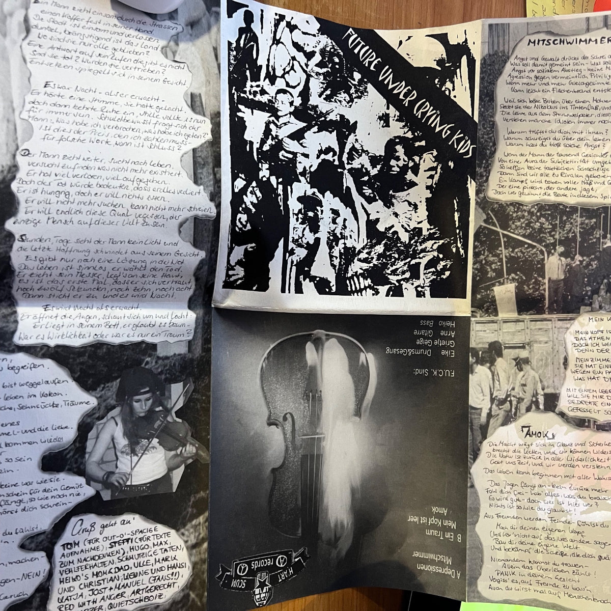 Future Under Crying Kids - F.U.C.K. / 7" EP - 1. D-Press. 1999 - (M-/M-)